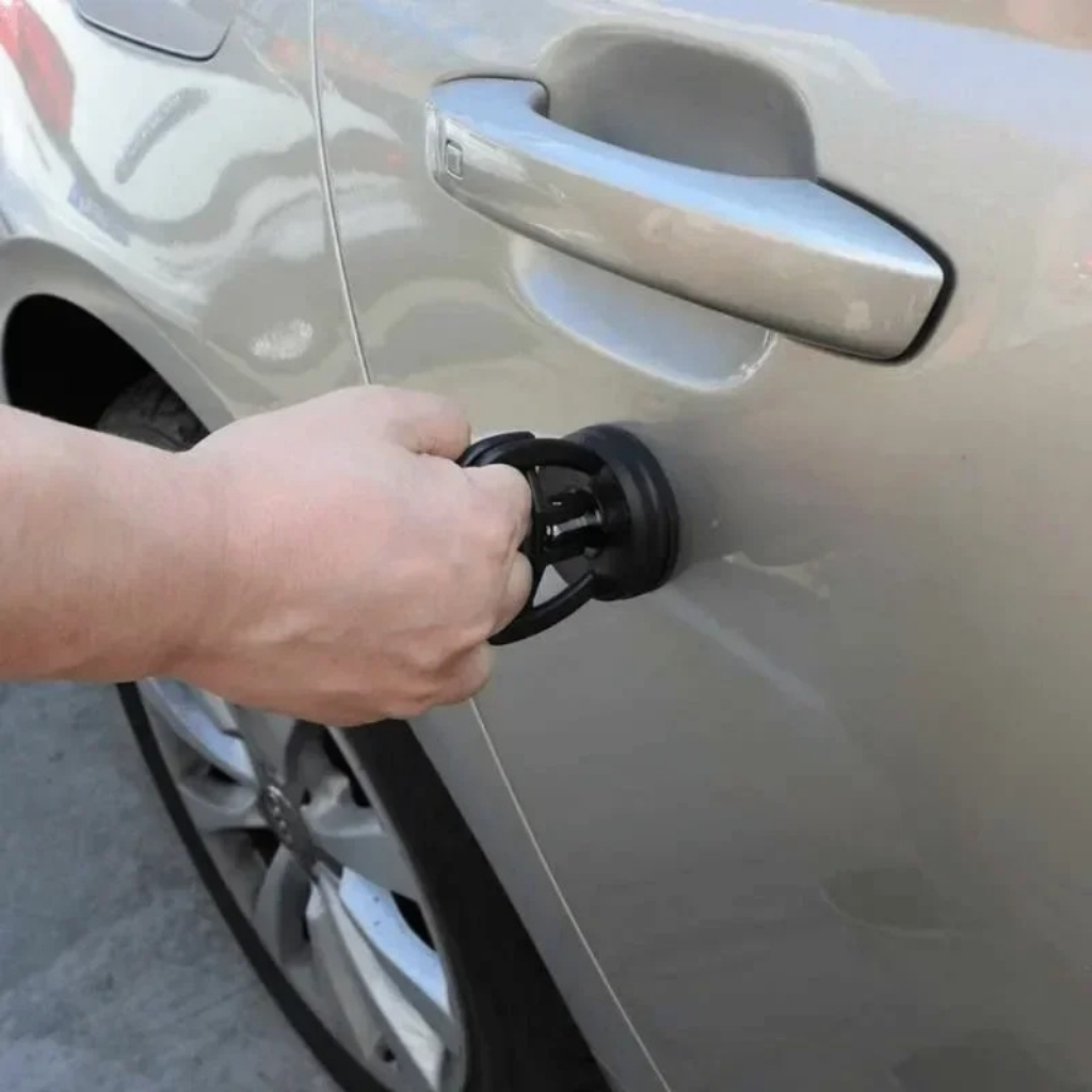 Dent Repair Puller - 2個入り吸盤リフター、ガラス・タイルパネル運搬ツール、家具移動や車体修理用のデントプーラー付き