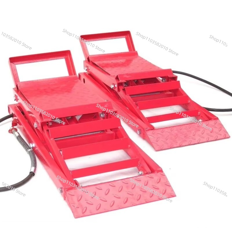 Hydraulic Car Lift - メーカー2t調整可能傾斜スチール製カーリフト油圧式カーリフトランプ迅速な車修理ツール
