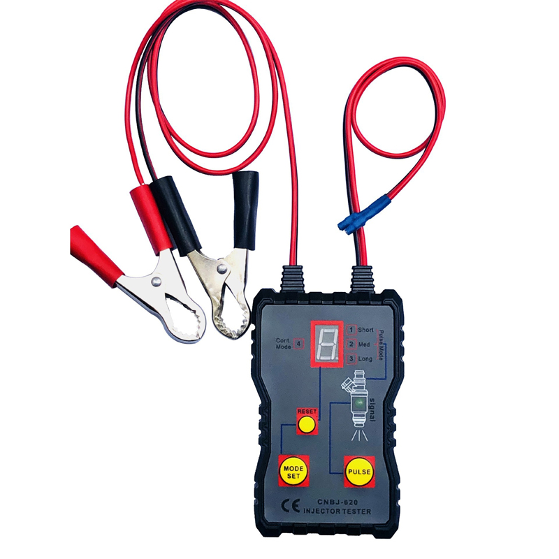 Fuel Injector Tester - デジタルQA1105 12V自動車燃料圧力噴射ポンプインジェクターテスター車両インジェクター洗浄＆検出機