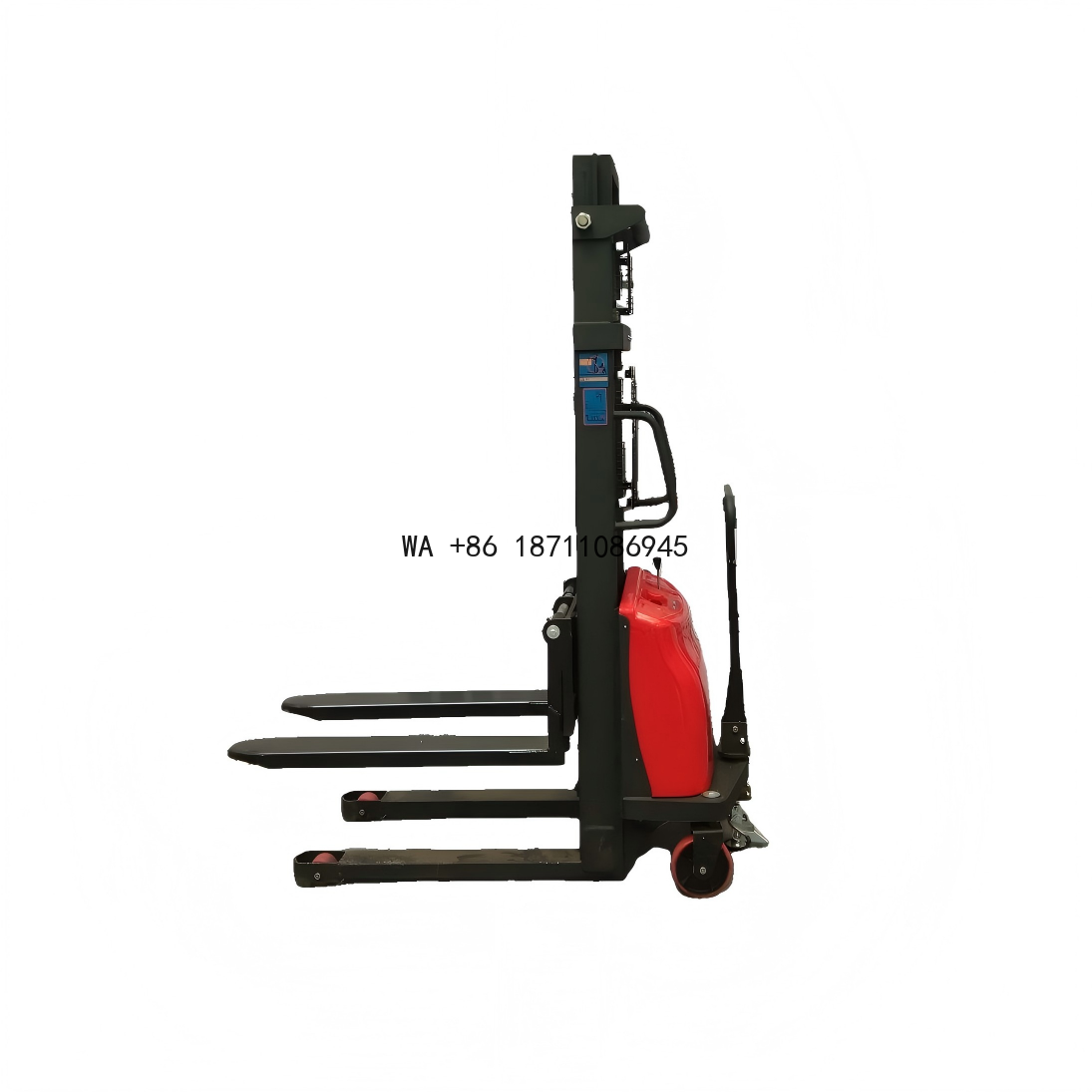 Hydraulic Car Lift - カスタマイズされた半電動スタッカー24V自動昇降油圧フォークリフト2T