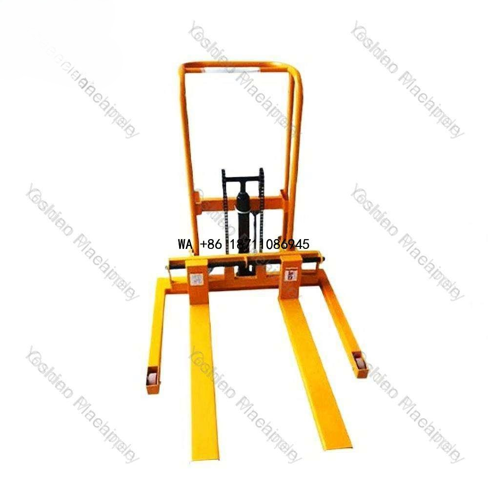 Hydraulic Car Lift - 小型手動油圧式マイクロフォークリフト：工具運搬用軽量リフティングプラットフォーム
