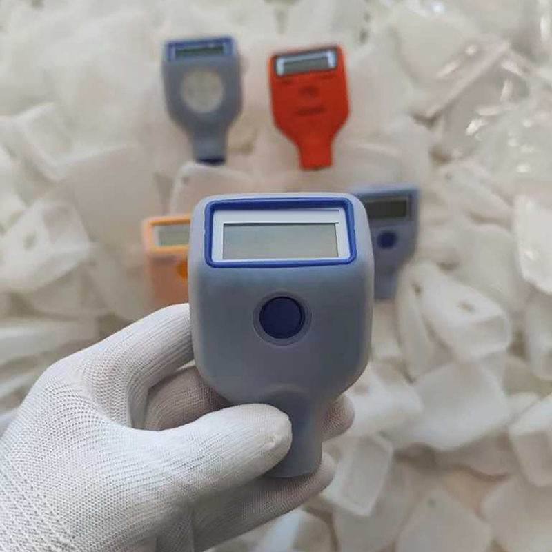 Paint Thickness Gauge - 1 個のシリコンケース LS236 LS220 LS237 テスター車の塗装厚さゲージチェック用シングルスクリーン/デュアルスクリーン