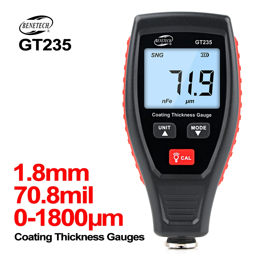 車の塗装用rzコーティング厚さゲージ、ハンドヘルド厚さゲージ - Paint Thickness Gauge のレビューと価格
