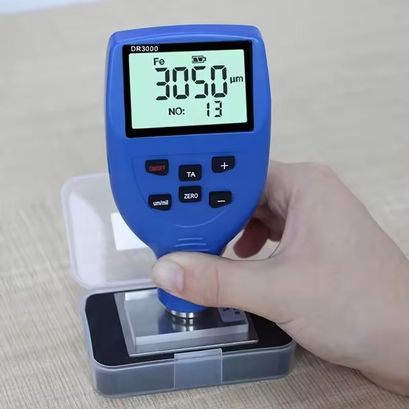    0-3000μm 0.1μm Fe NFe プローブ - Paint Thickness Gauge のレビューと価格