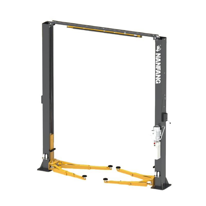 南方5T二柱式カーリフト、デュアルコラム油圧エレベーター、シ - Hydraulic Car Lift のレビューと価格