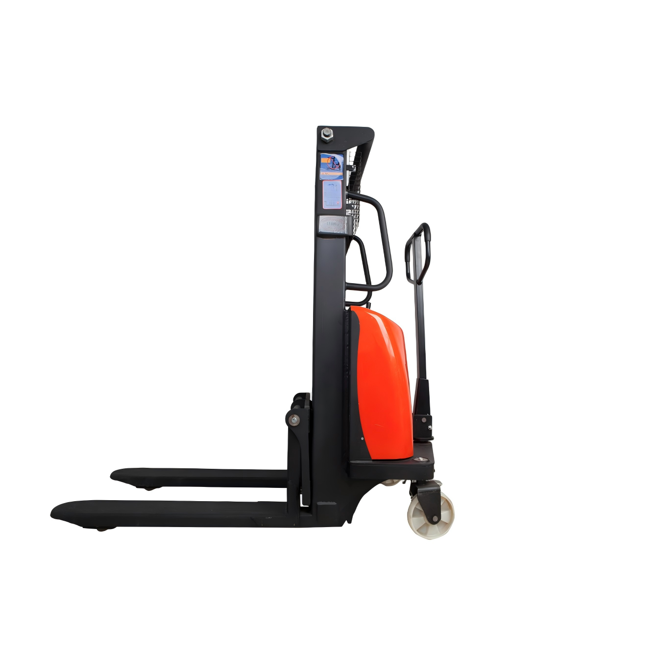 カスタマイズされた半電動スタッカー24V自動昇降油圧フォーク - Hydraulic Car Lift のレビューと価格