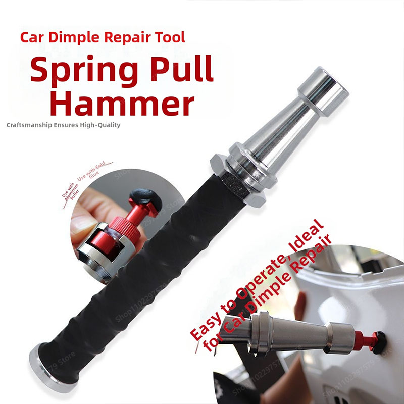 5点セット 多機能自動車板金溝修復ツールセット ペイントフリ - Dent Repair Puller のレビューと価格