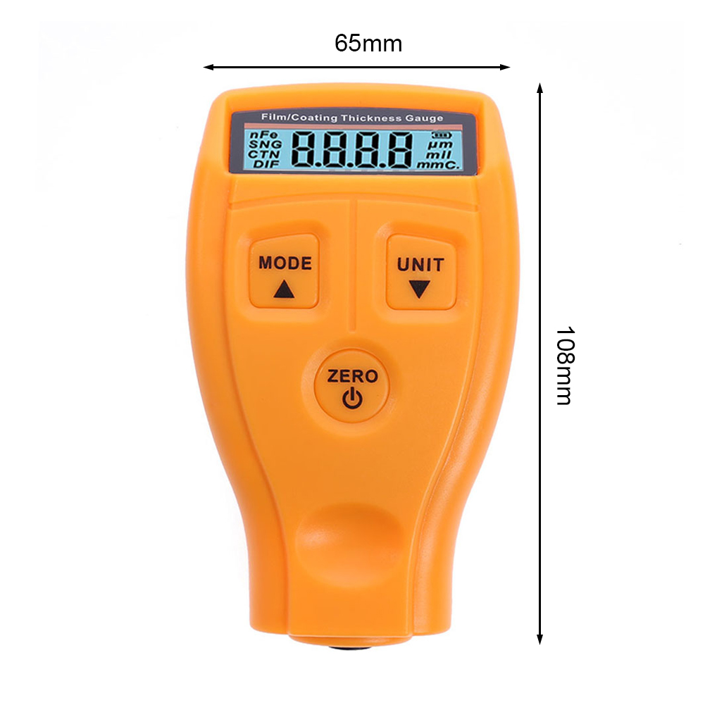 塗膜厚さ計 亜鉛メッキ厚さ測定器 金属ラッカーテスターメータ - Paint Thickness Gauge のレビューと価格