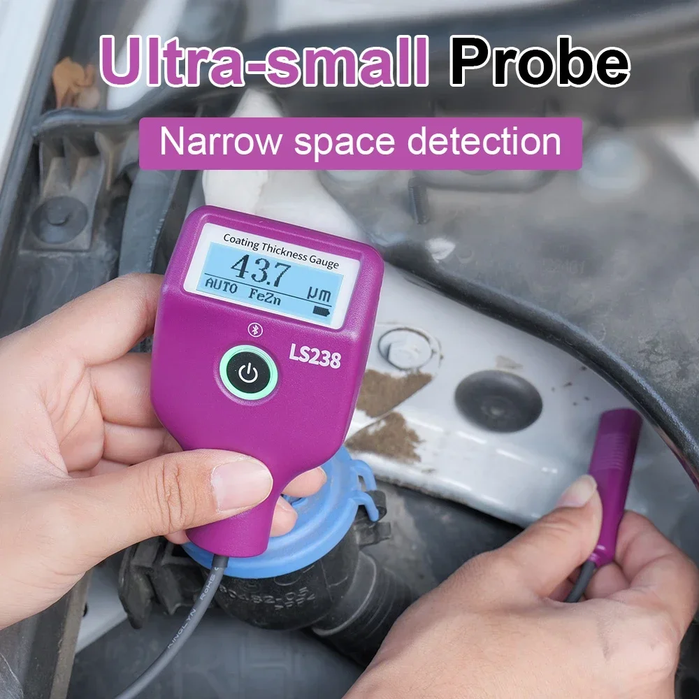 デジタル塗装厚さ計,自動車塗装厚さ試験機,小型プローブ,高精 - Paint Thickness Gauge のレビューと価格