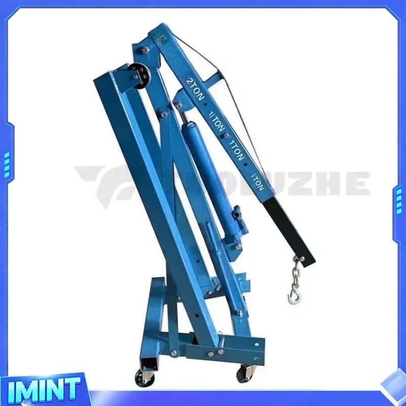 2トン折りたたみ式青色自動車エンジンリフティングツール油圧ク - Hydraulic Car Lift のレビューと価格